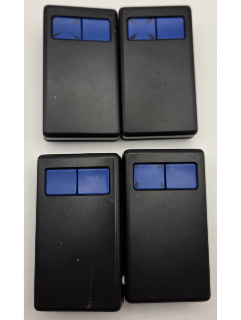 Lot of 4 Linear Delta-3 310MHz Garage Door Gate Remote 2 Button Tested RQL-23446